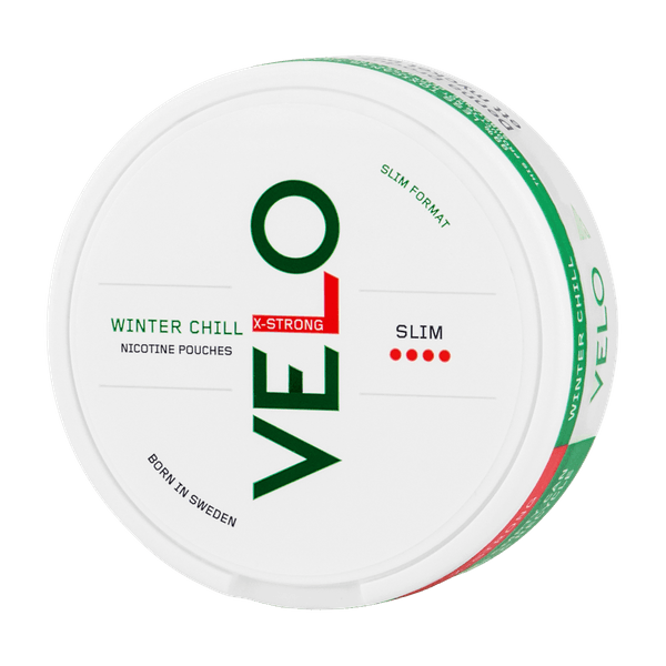 Νικοτίνης φακελάκια VELO Winter Chill X-Strong Slim
