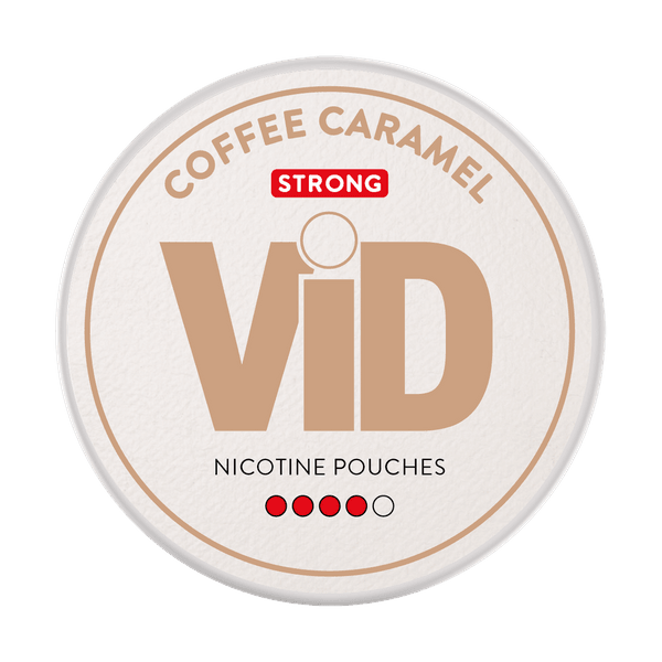 ViD Coffee Caramel Strong nicotinezakjes