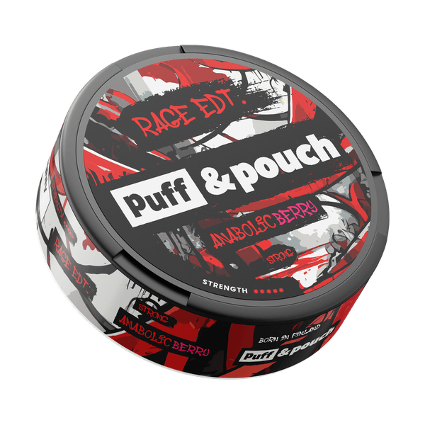Νικοτίνης φακελάκια Puff and Pouch Puff & Pouch Anabolic Berry