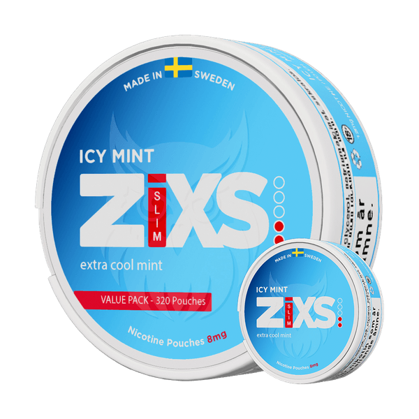 Νικοτίνης φακελάκια ZIXS ZIXS Icy Mint Jumbo Can
